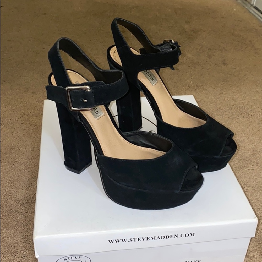 Steve madden thick heels